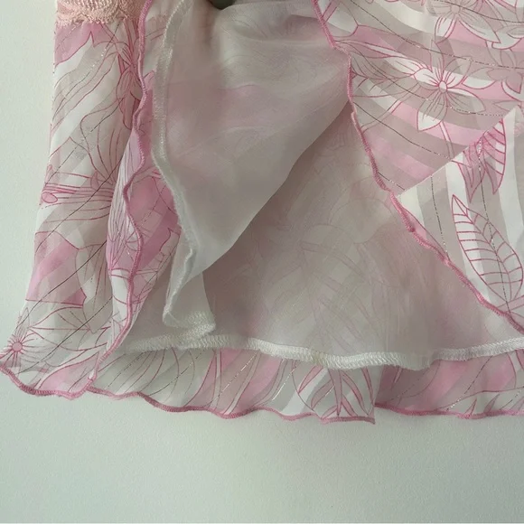 Y2K Floral Pink Top - Picture 5 of 5